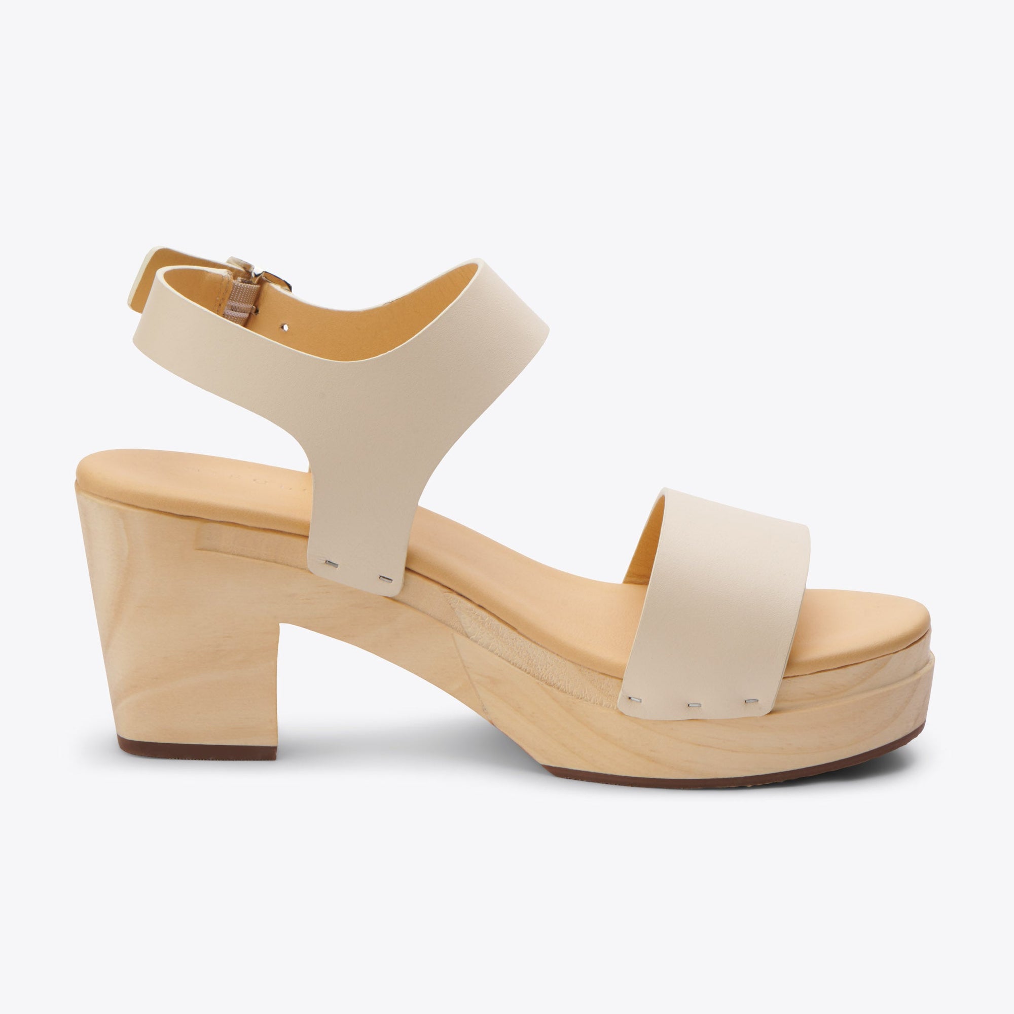 Womens | All-Day Open Toe Clog | Bone