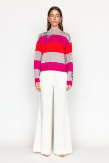 Bianca Sweater | Pink Stripe