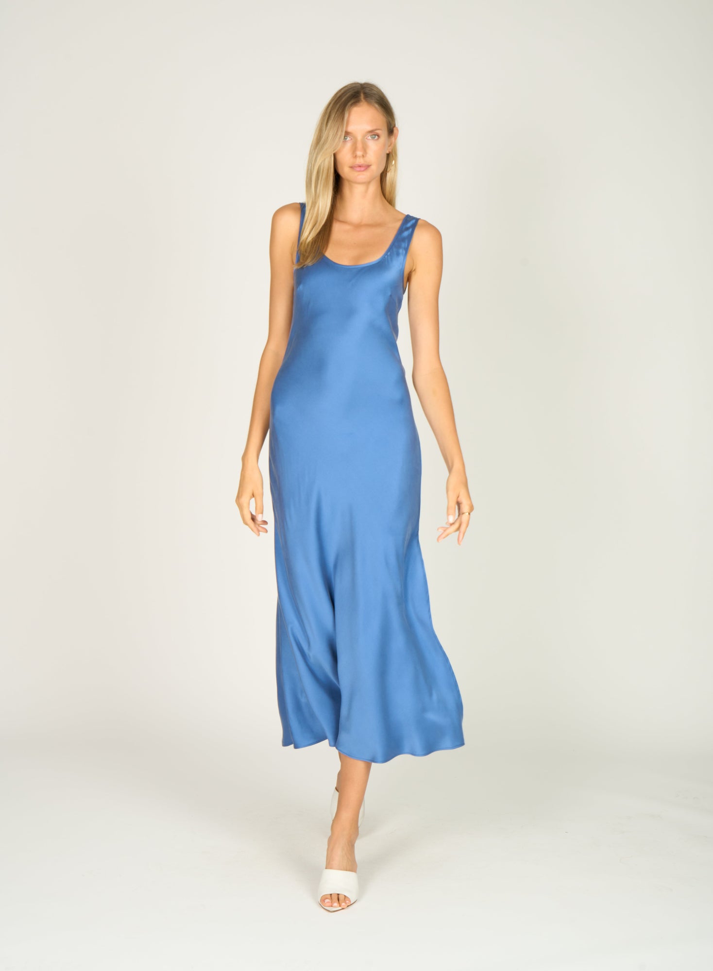 Phillipa Maxi Tank Dress | French Blue