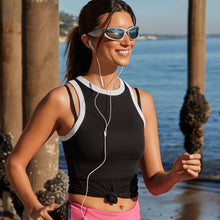 Womens | Side Out Sunglasses | Silver | Silver Polarized Lenses