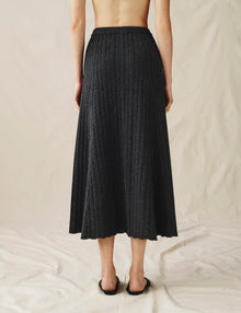 Womens | The Knit Skirt | Anthracite
