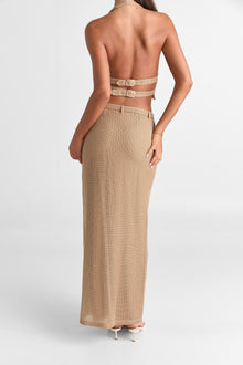 Haven Maxi Skirt | Tan
