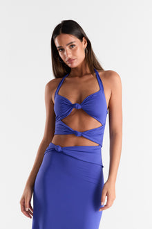 Oralia Dress | Cobalt
