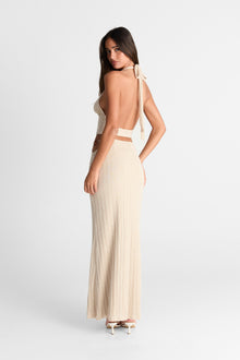 Eden Maxi Skirt | Almond