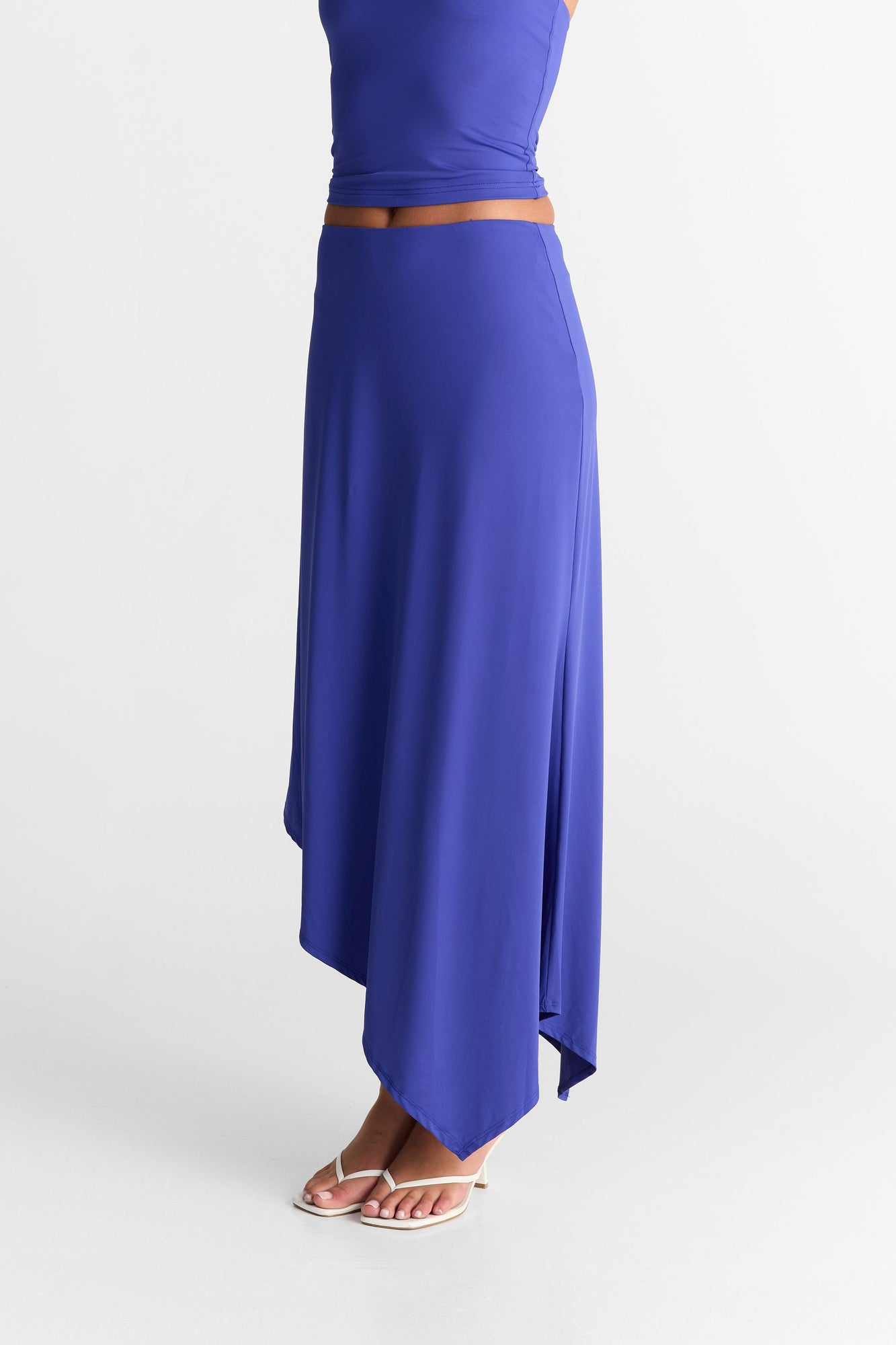 Lyra Maxi Skirt | Cobalt