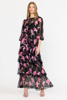 Nina Dress | Onyx Florette