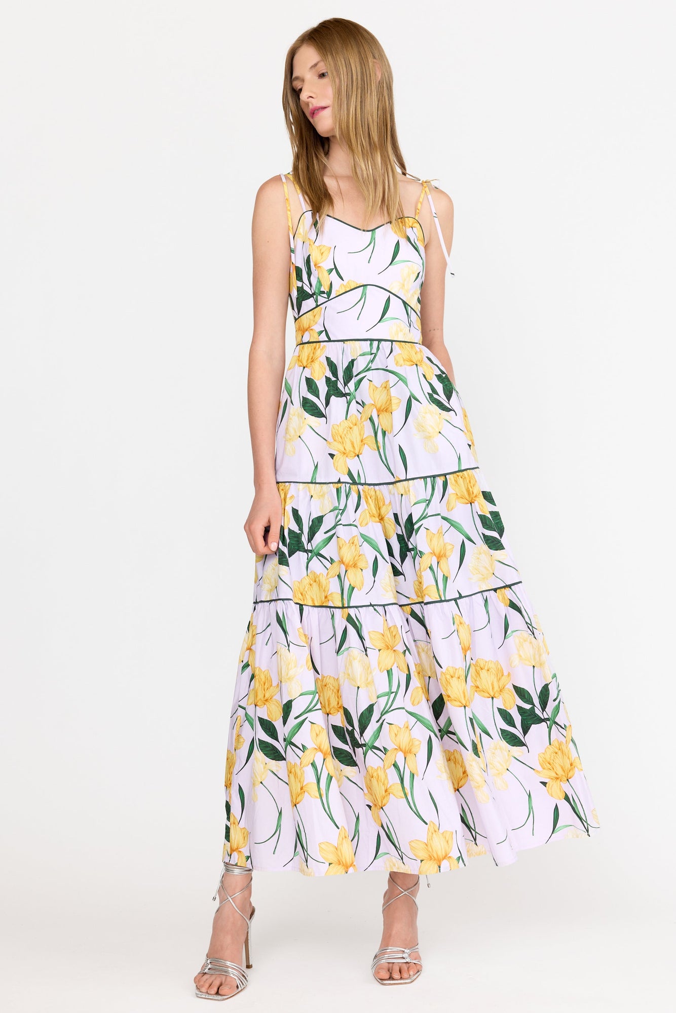 Saphina Dress | Lilac Florette