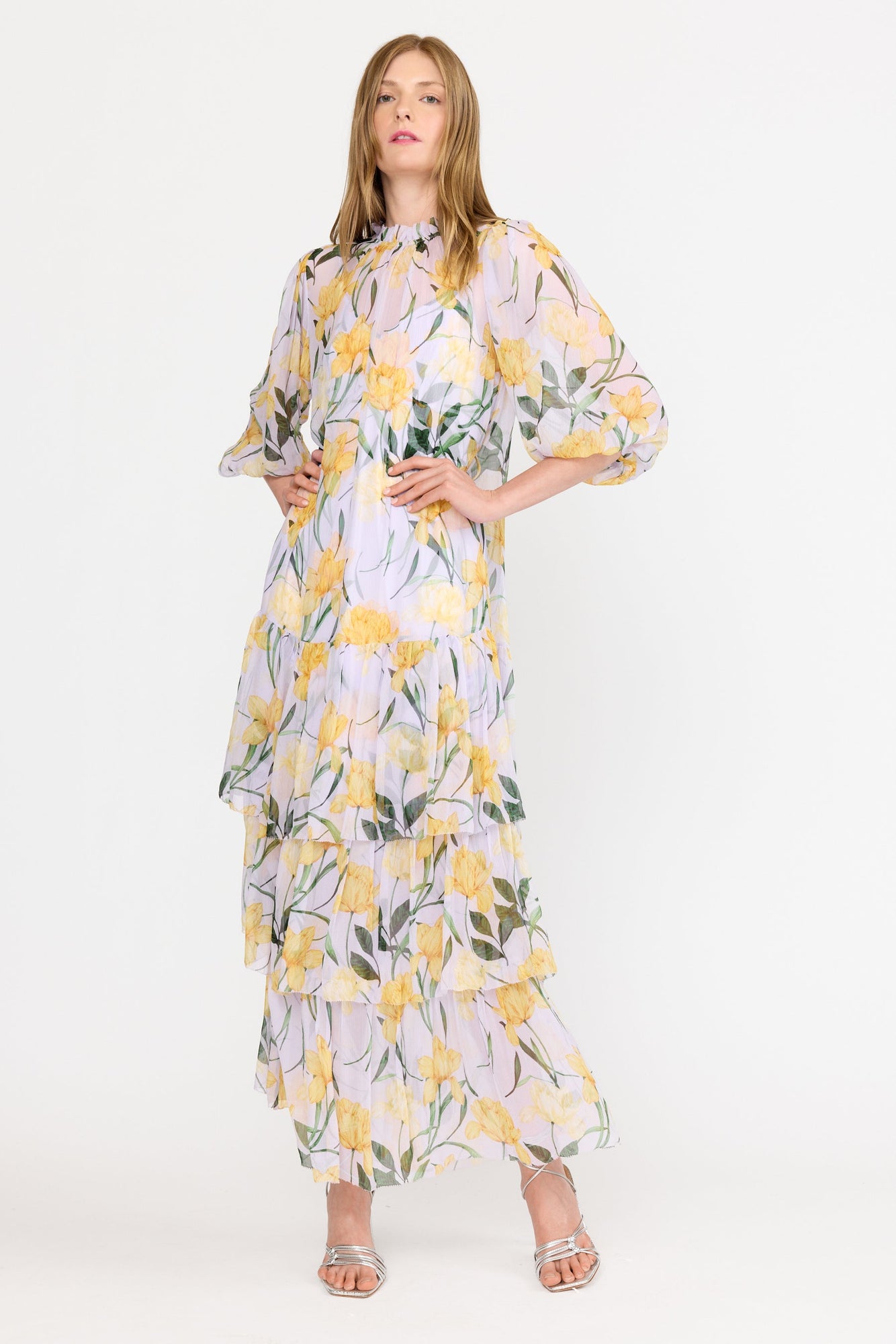 Sara Dress | Lilac Florette