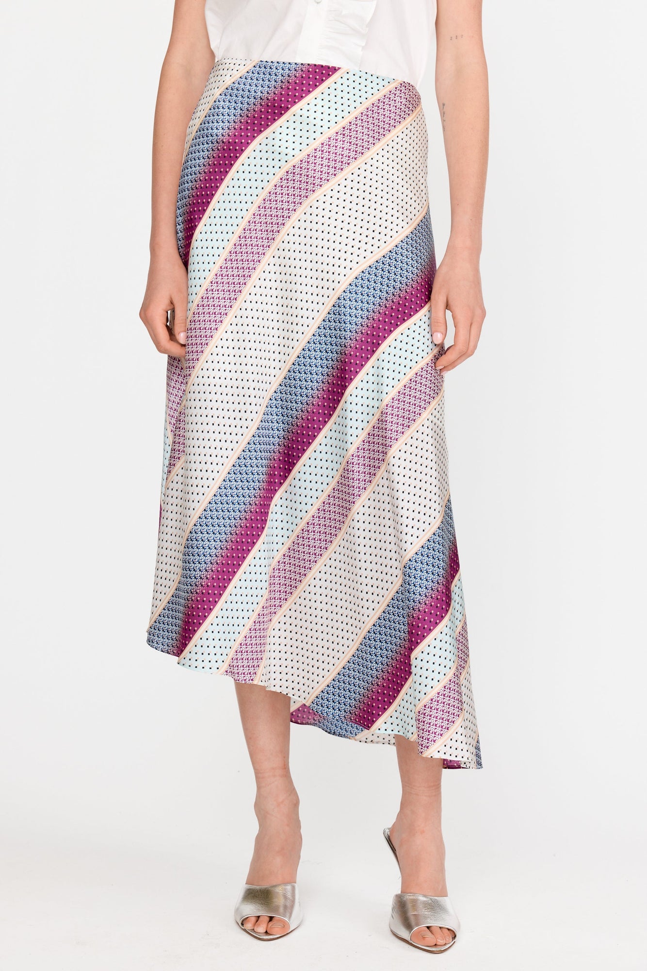 Josie Skirt | Coastal Stripe
