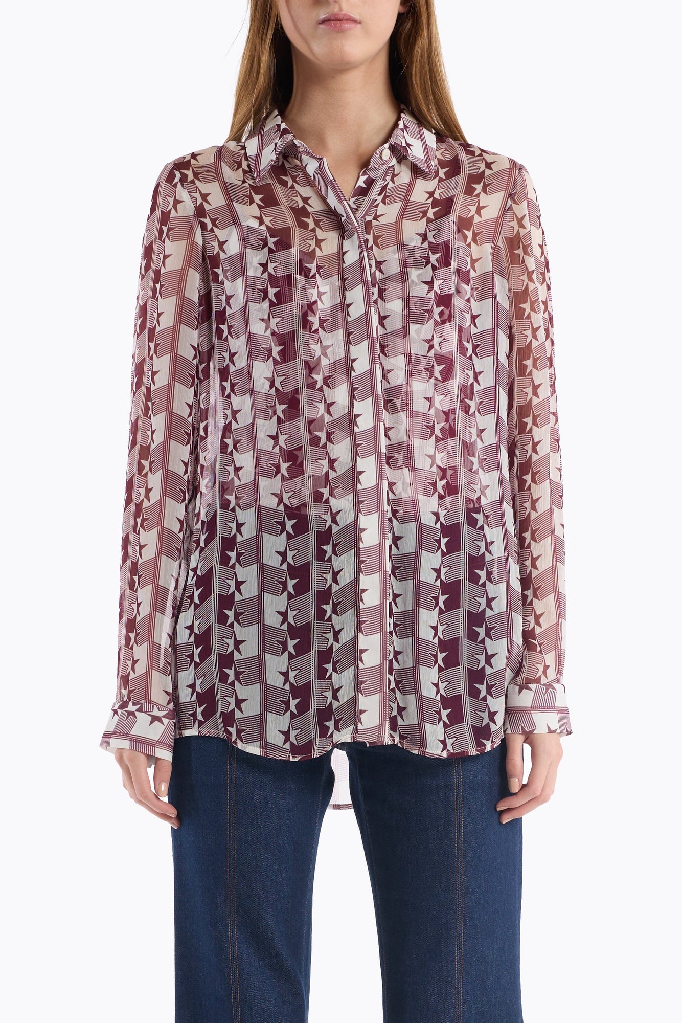 Klein Top | Burgundy Nova