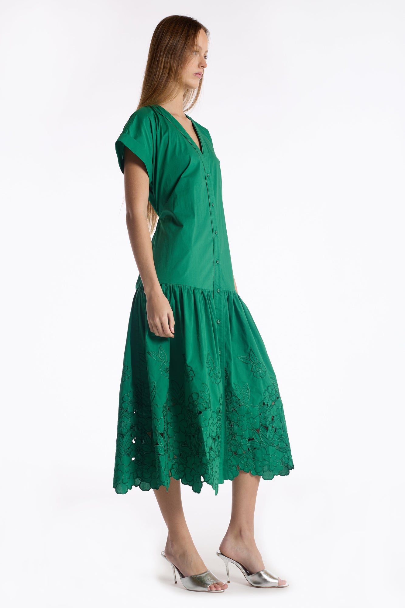 Marceline Dress | Kelly Green