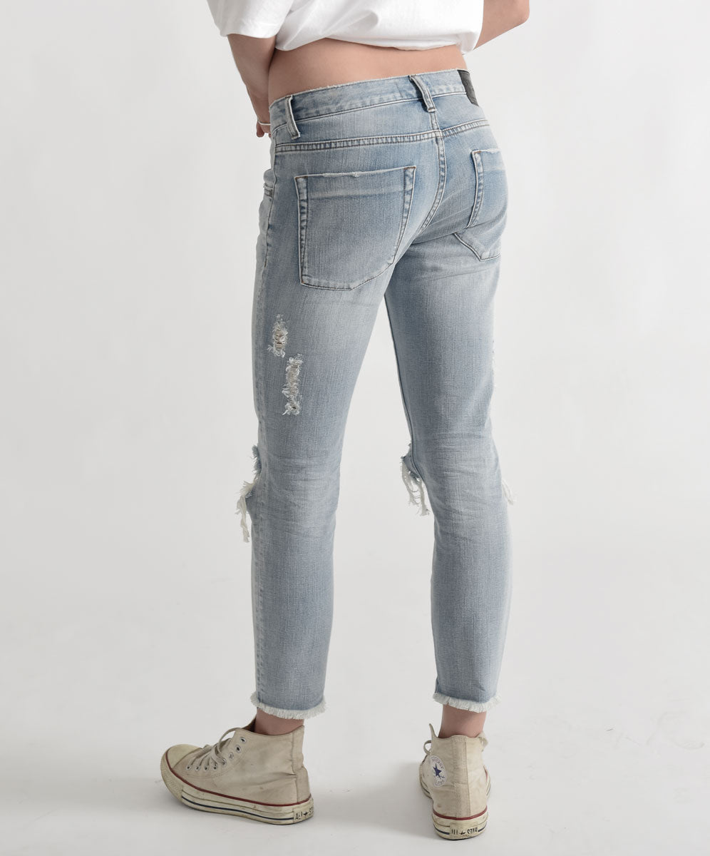 Freebirds Low Waist Rigid Skinny Denim Jeans | Hendrixe