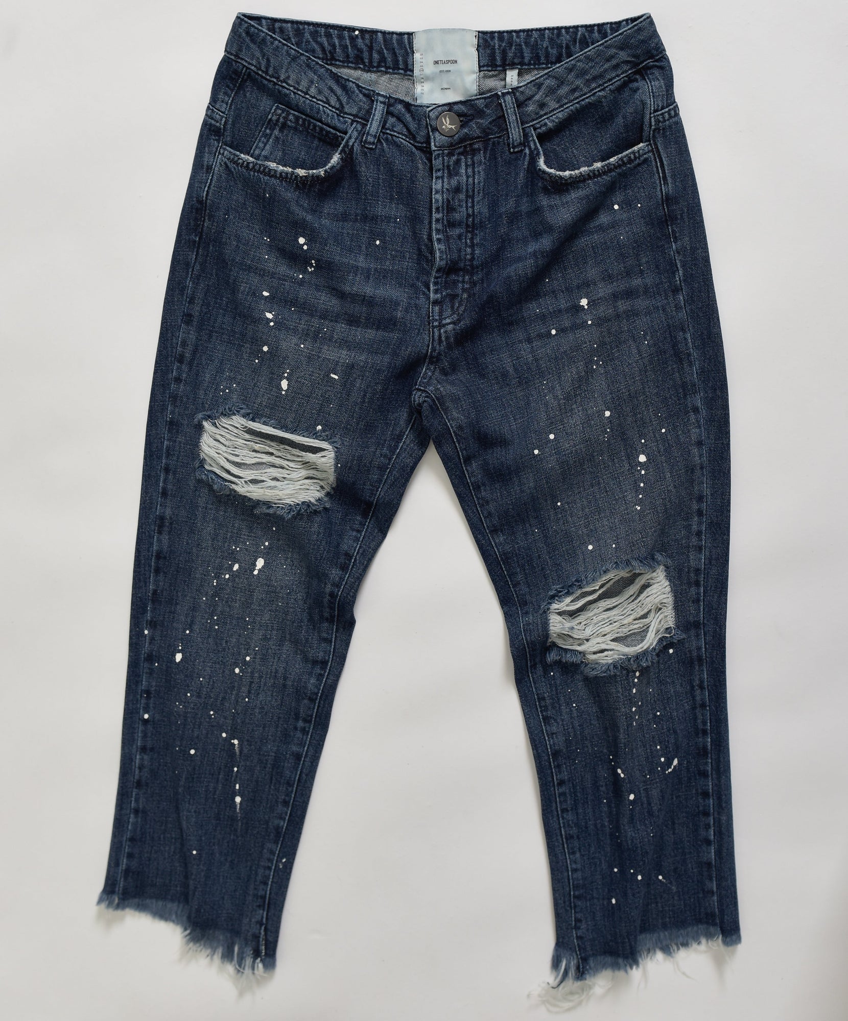 Hooligans Low Waist Relaxed Straight Leg Denim Jeans | Pop Cult