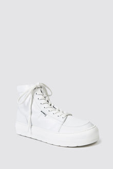 Dreamy Leather High Top | Unisex | Triple White