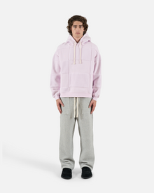 Lilac Quilted Hoodie | Light Lilac