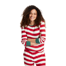 Ultra-Soft French Terry Long-Sleeve Tee | Candy Cane