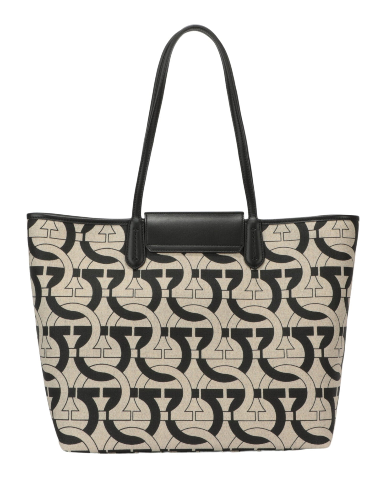 Ferragamo | Gancini Print Canvas Tote Bag