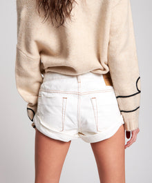 Bandits Low Waist Denim Shorts | Archived White Beauty