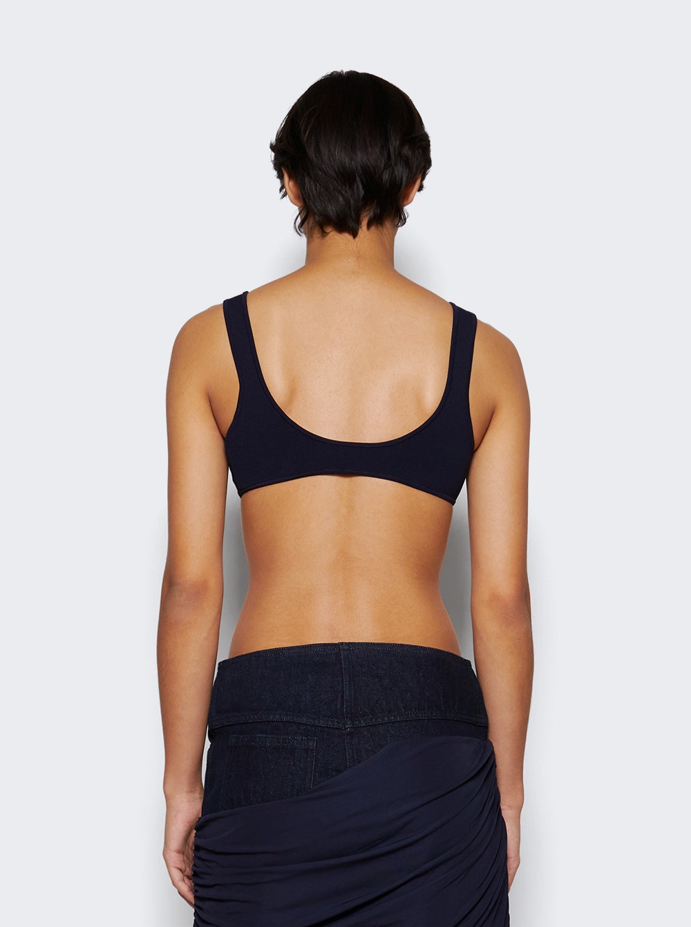 Women | Christopher Esber | Minuscule Knit Bra | Blue