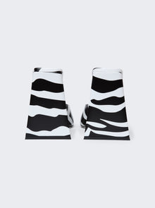 Women | The Attico | Devon Mule 115mm | White & Black