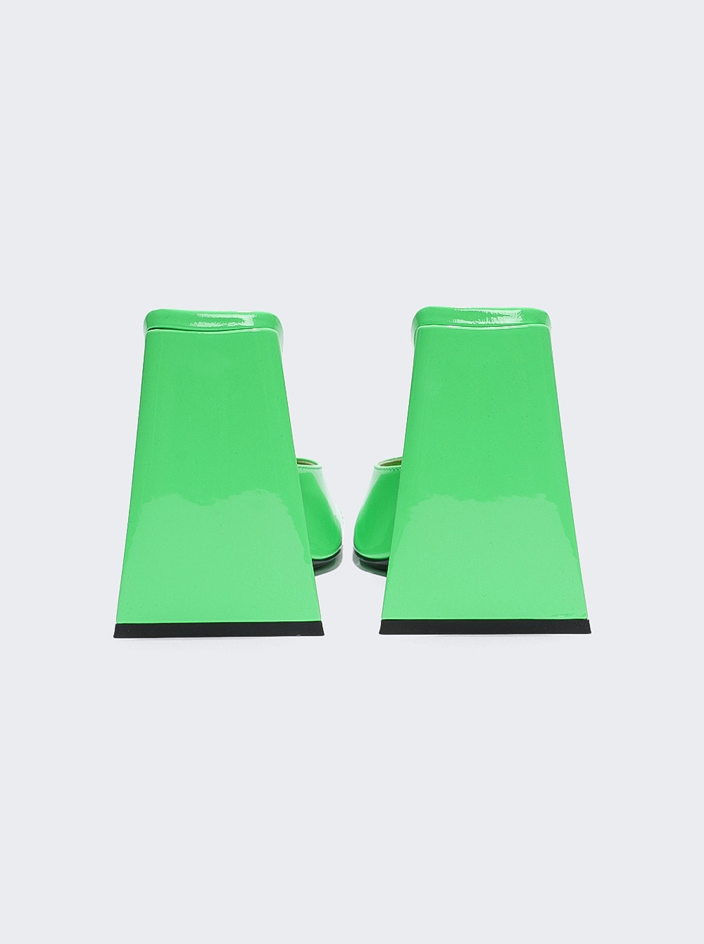 Women | The Attico | Devon Mule 115mm | Fluorescent Green