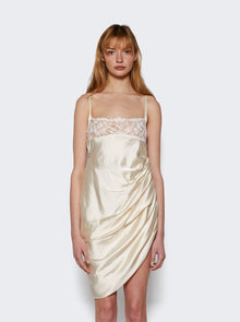 Women | Jacquemus | La Saudade Mini Dress Off-white | White