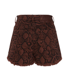 Bonitas High Waist Denim Shorts | Python