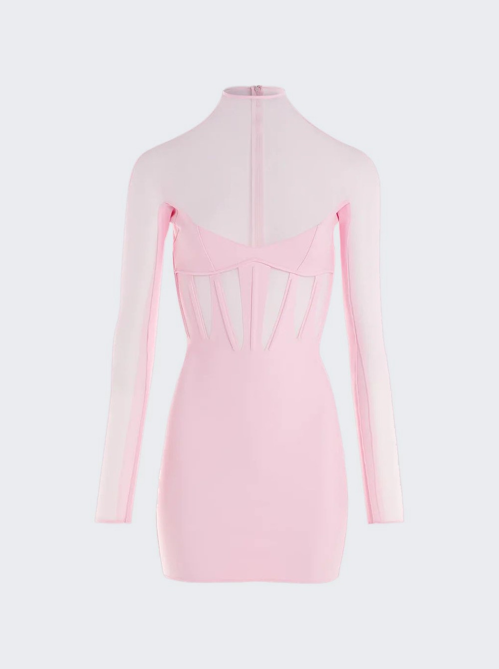 Women | Mugler | Corset Illusion Dress | Pink