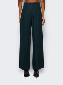 Women | Mugler | Cut Out Trousers | Dark Green