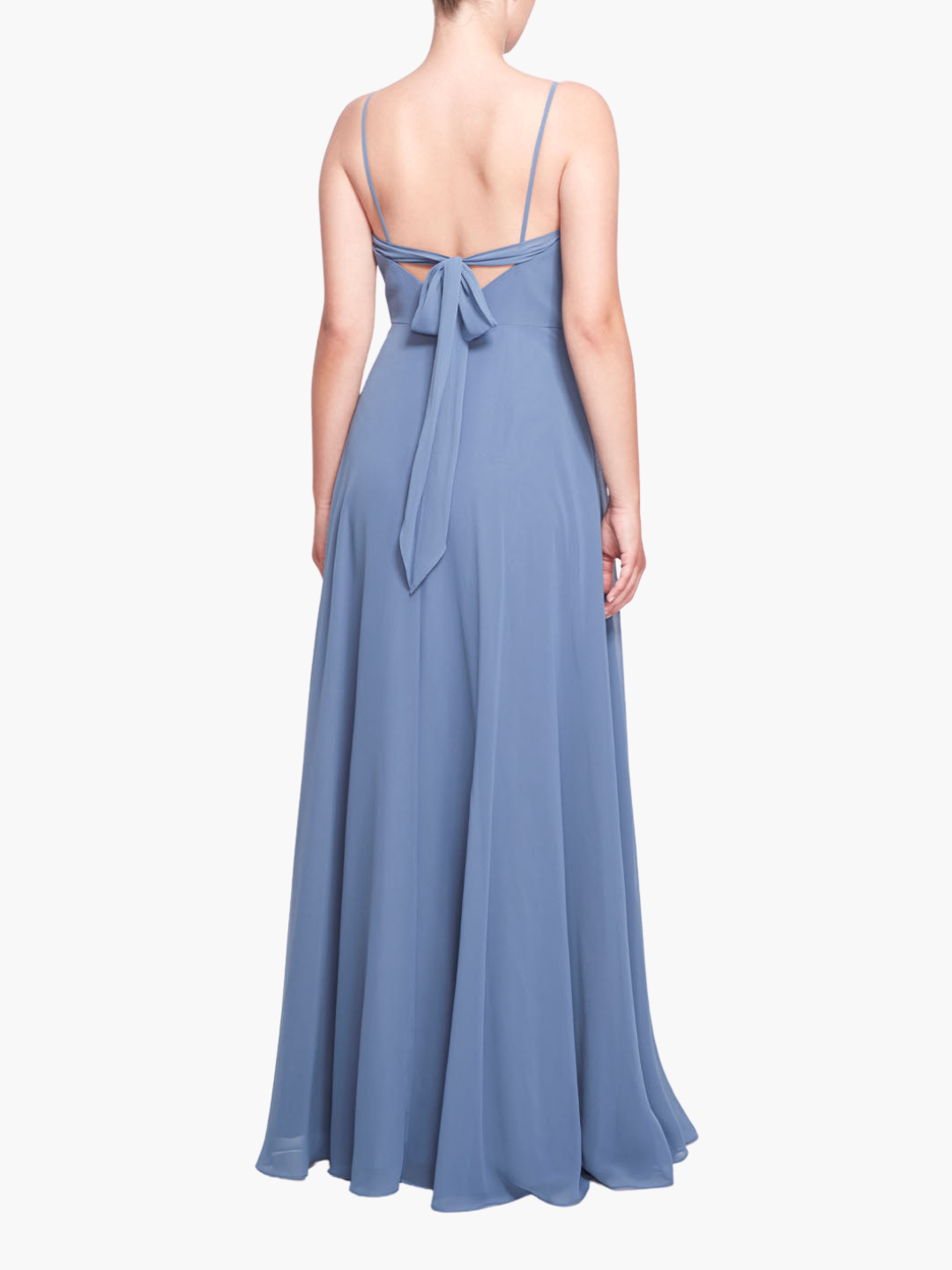 Verona Bodice Detail Gown | Slate Blue