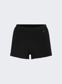 Women | Jacquemus | Le Short Maille Plisse Shorts | Black