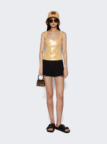 Women | Jacquemus | Le Short Maille Plisse Shorts | Black