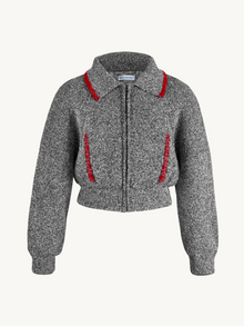 Voyager Bomber Jacket | Black Melange