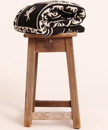 The Bower Knitted Blanket | Black