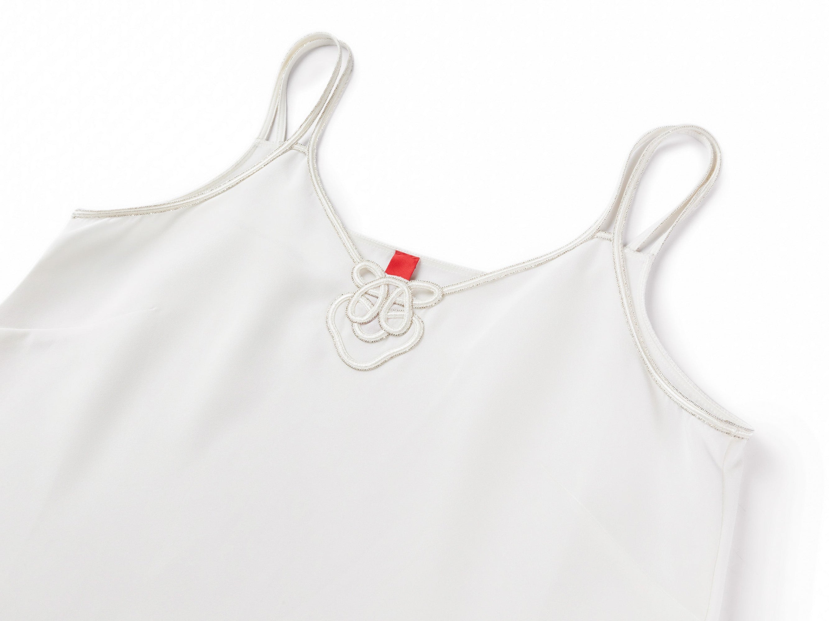 Mulberry Silk Camisole Vest | White