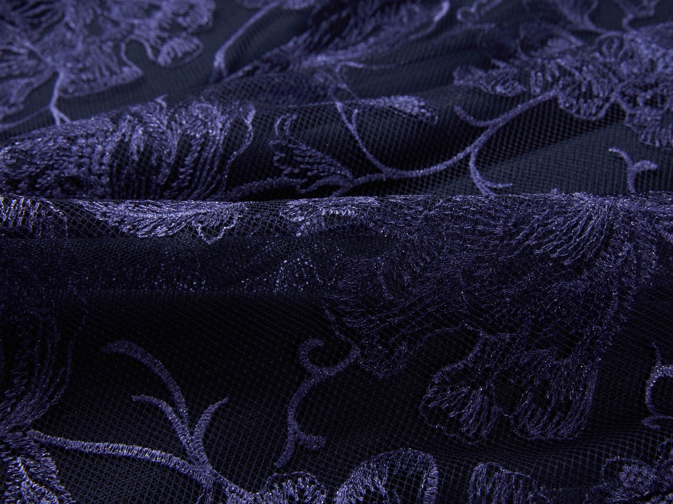 Lace Skirt | Navy