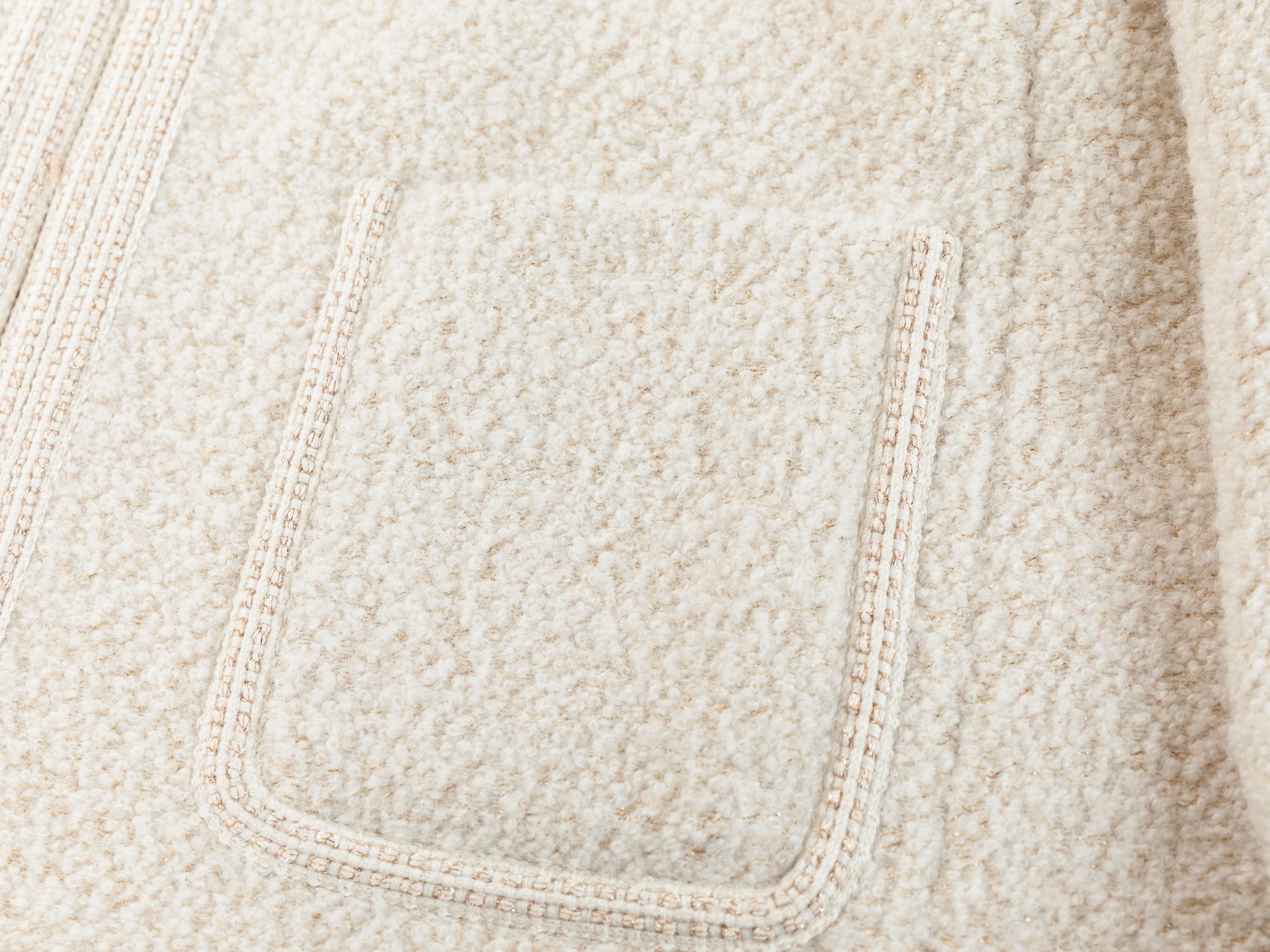 Textured Jacket | Beige