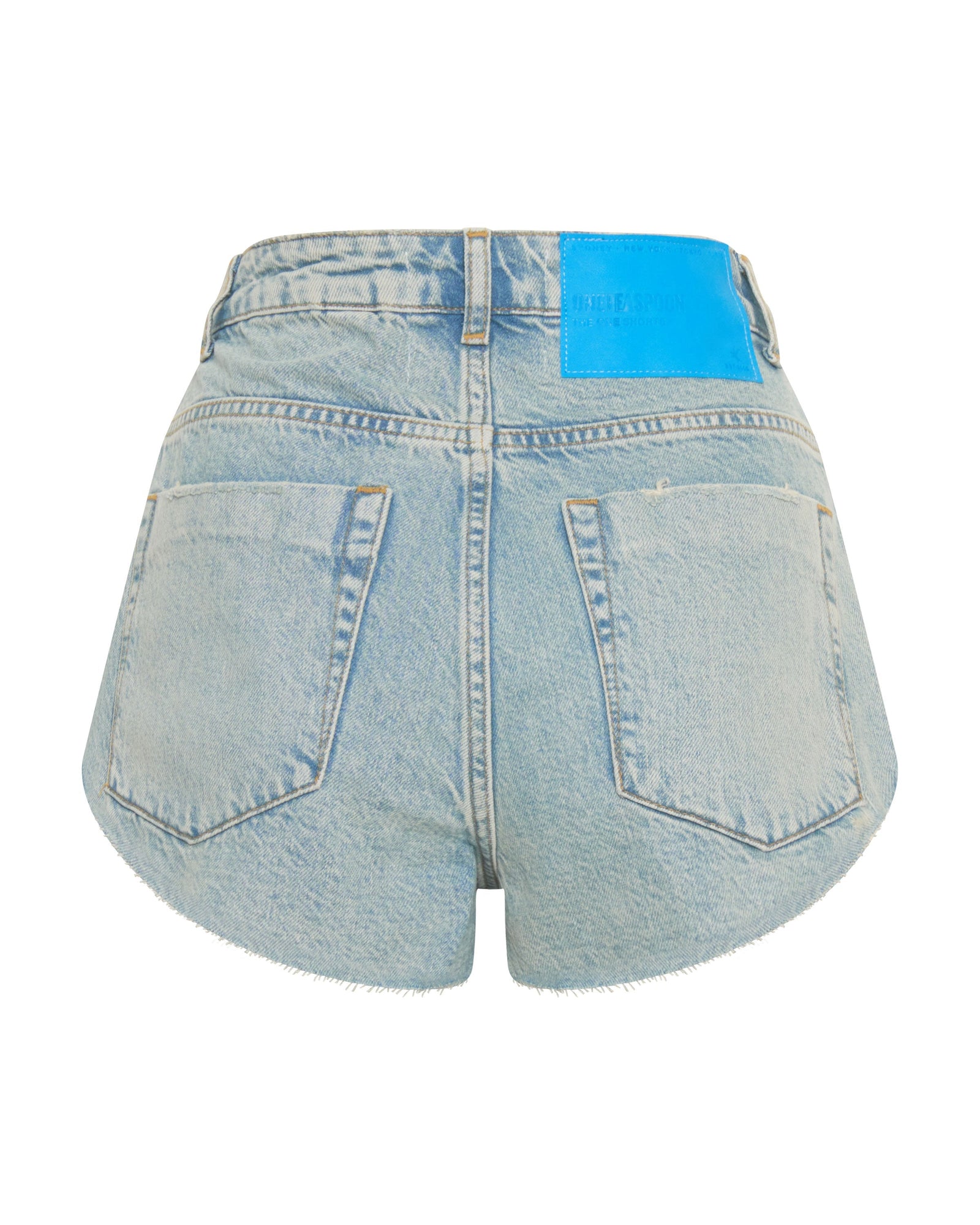 The One High Waist Cheeky Denim Shorts | Kansas Acid