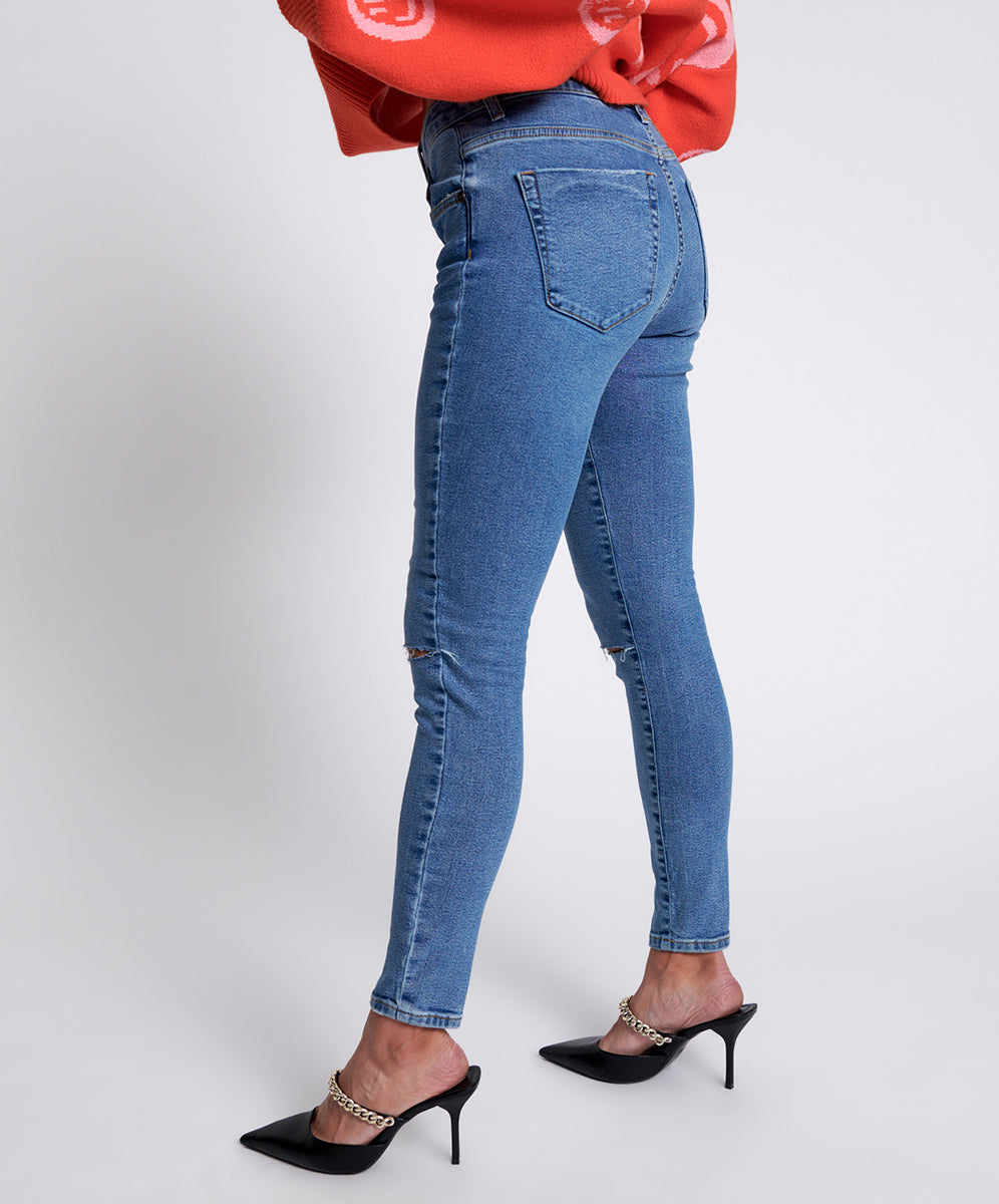 Freebirds Ii High Waist Stretch Skinny Denim Jeans | Pacifica