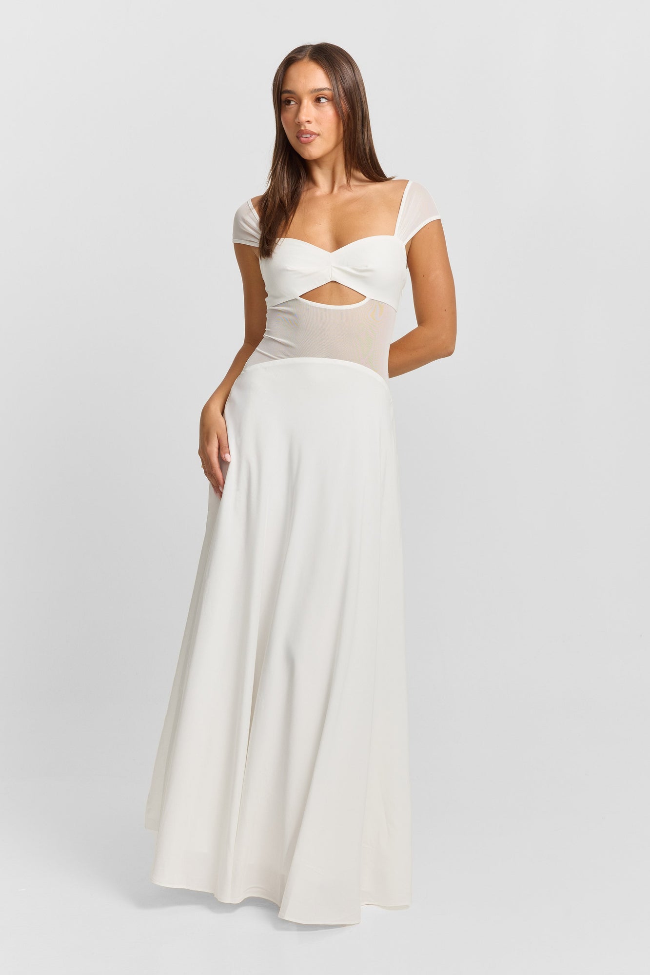 Anastasia Maxi Dress | White