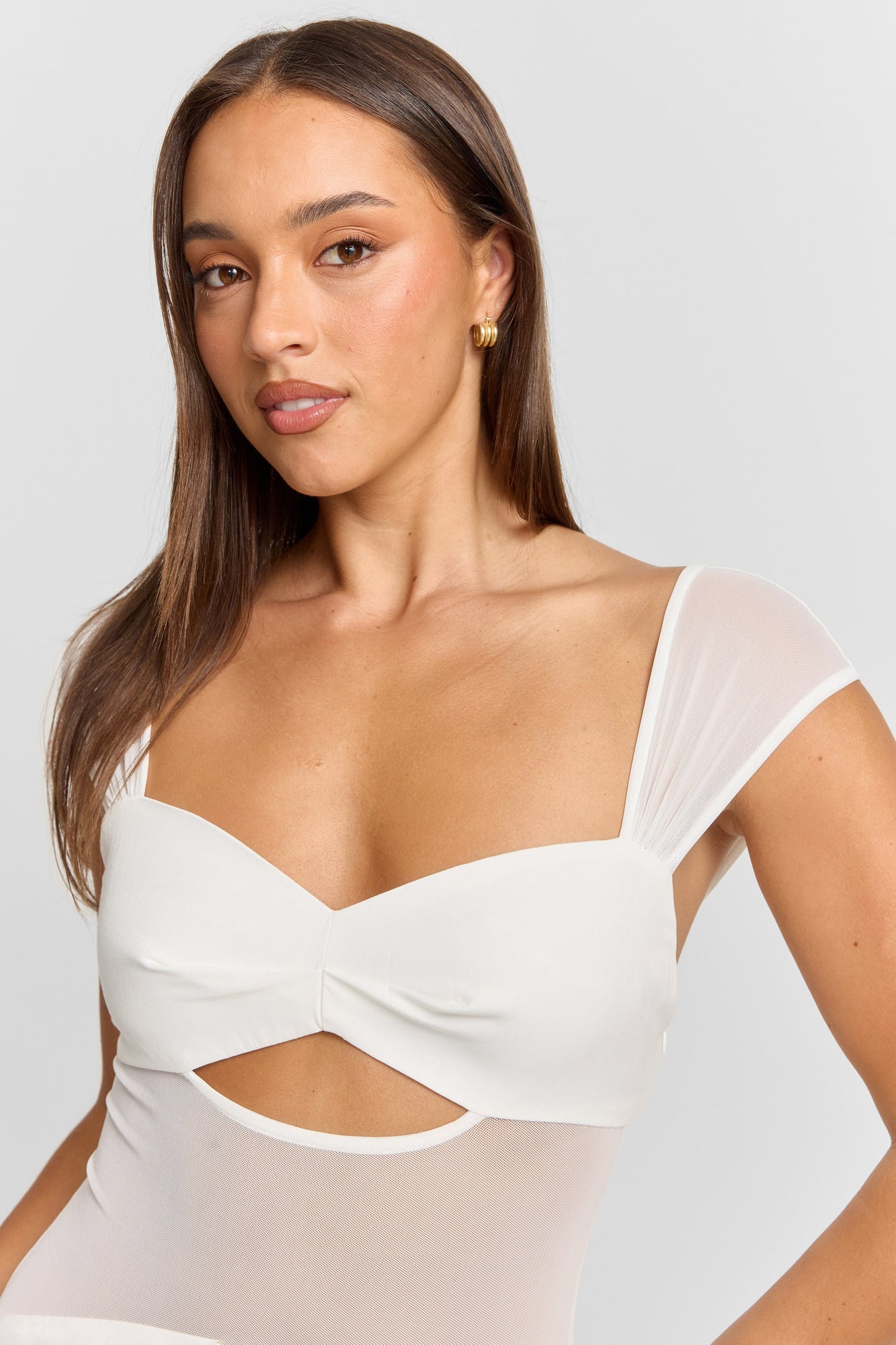Anastasia Maxi Dress | White