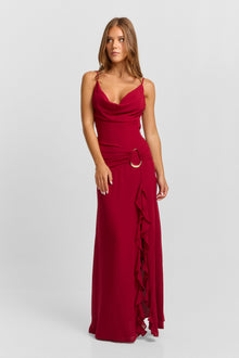 Odette Maxi Dress | Red