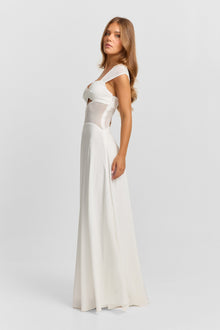 Anastasia Maxi Dress | White