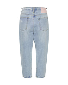 Kingpins Low Waist Cropped Boyfriend Denim Jeans | Fleetwood