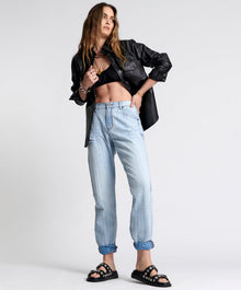 1982S High Waist Balloon Denim Jeans | Light Blue