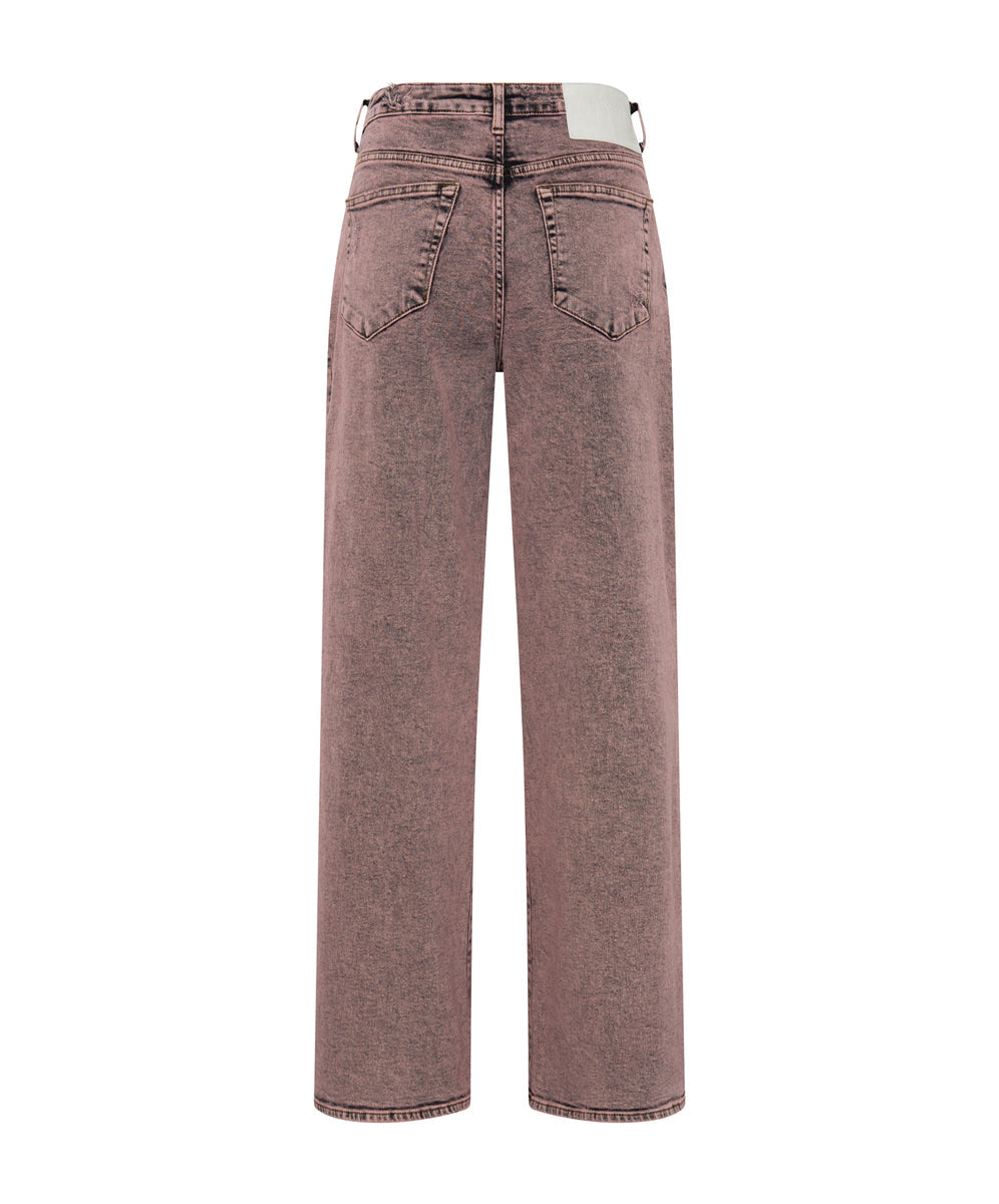 Jackson Mid Waist Wide Leg Denim Jeans | Night Haze