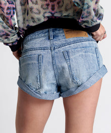 Bandits Low Waist Denim Shorts | Archived Fresh Blue