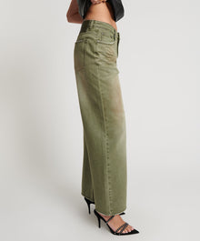 Jackson Mid Waist Wide Leg Denim Jeans | St Khaki