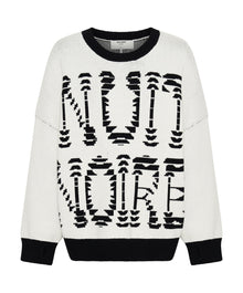 Nuit Noire Batwing Sweater | Cream