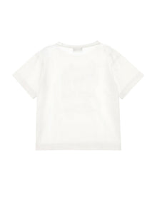 Boys | London Print Cotton T-Shirt | Cream